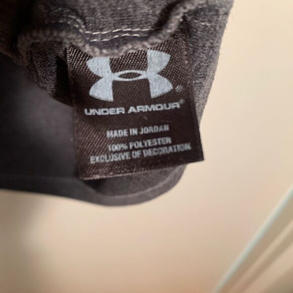Under Armour Gray Fitted Short Sleeve T-Shirt - Picture 4 of 4